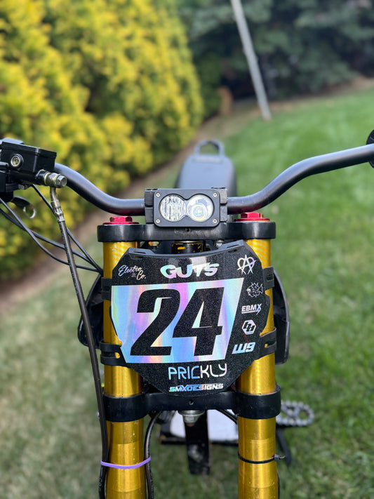 Amber baja light to dewalt battery